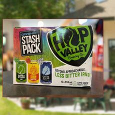 Hop Valley Stash available in the liquor store.