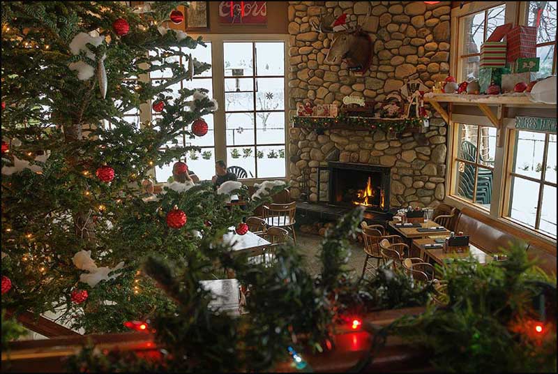 image of McCulloch Station Pub Patio in winter